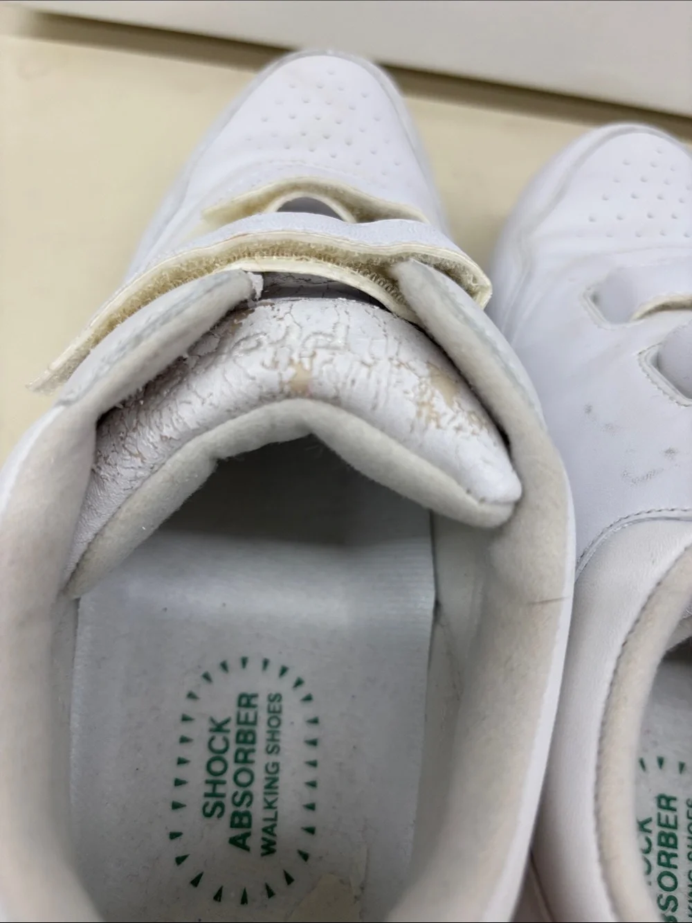 Propet Men’s White Velcro Sneakers